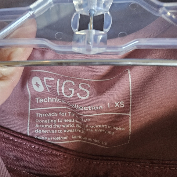 Mineral Mauve Figs Set-XS Top, SM Pant - Picture 4 of 10